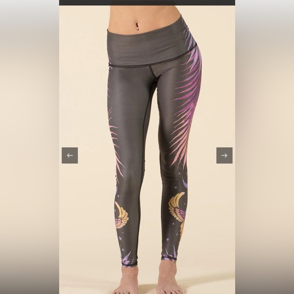 Teeki Phoenix Rising yoga pants